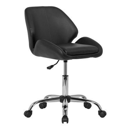 KD ETAGERE Pearl Office Swivel Height Adjustable Task Chair, Black KD2660993